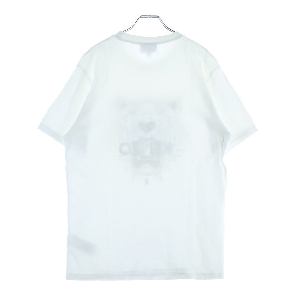 KENZO(ケンゾー) タイガープリントTシャツ 半袖カットソー FA65TS0204YA ホワイト
