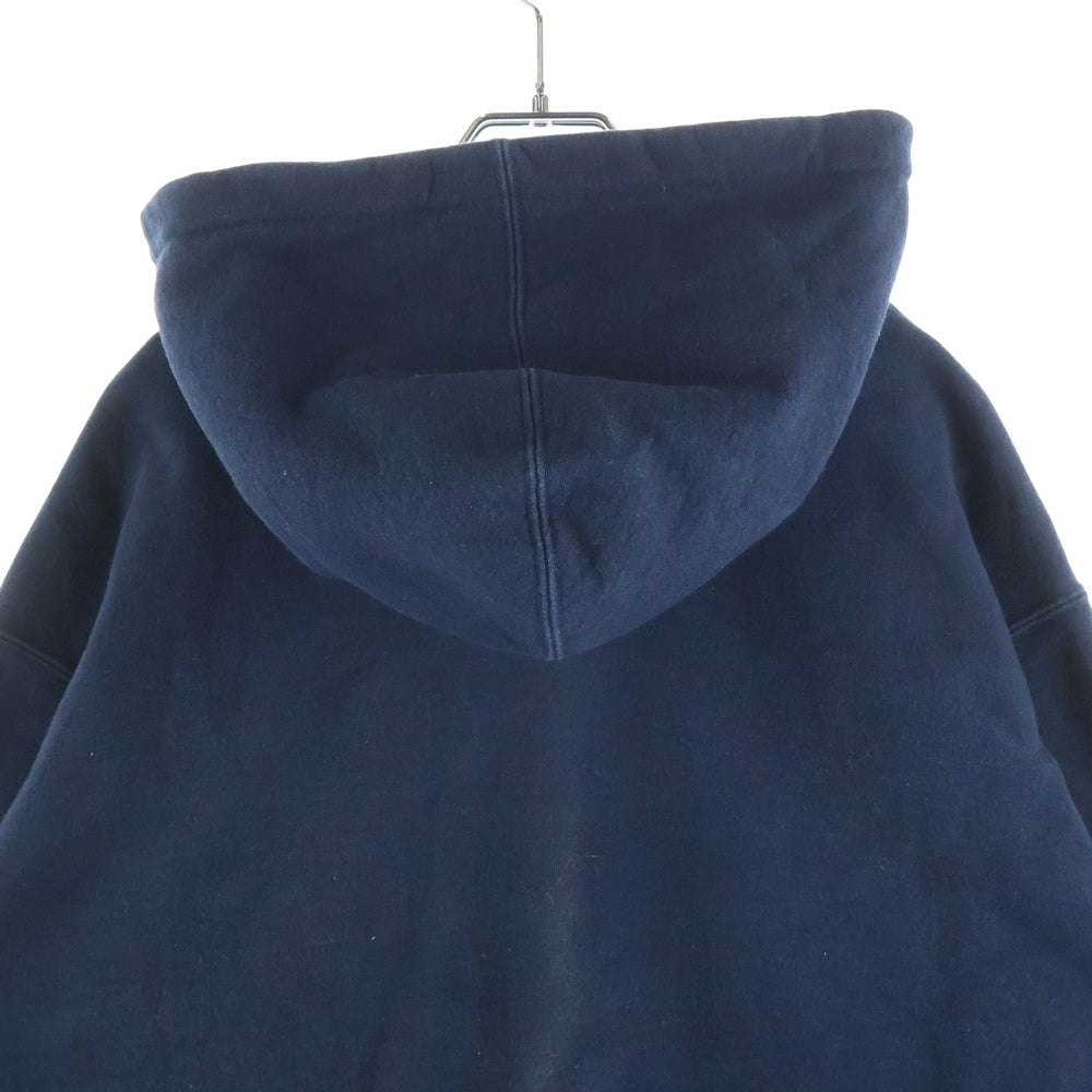 SUPREME(シュプリーム) 18AW Reflective Small Box Zip Up Sweatshirt リフレクティブ スモール ボックス ロゴ ジップアップ スウェットパーカー ネイビー