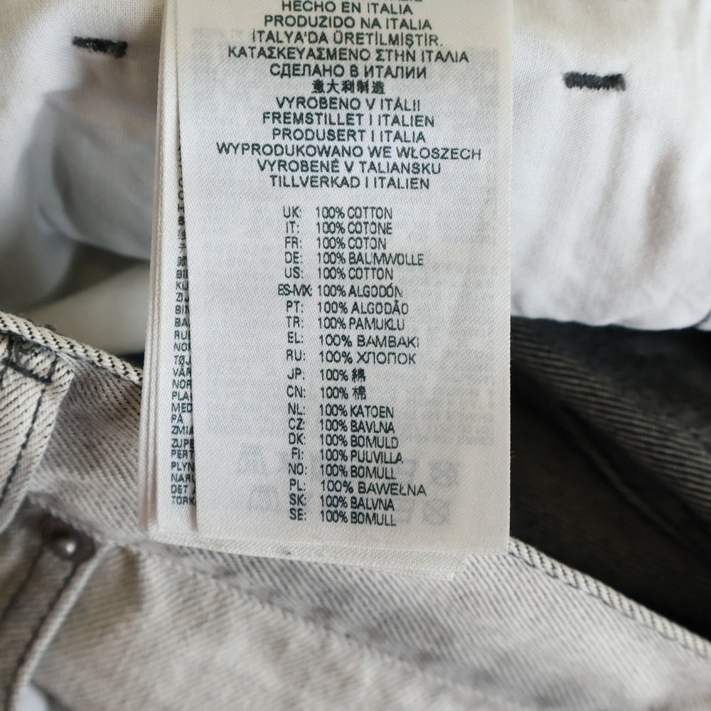 DIESEL INDUSTRY(ディーゼルインダストリー) Straight Jeans 1995 D-Sark 09C86 ストレートジーンズ デニムパンツ グレー レディース