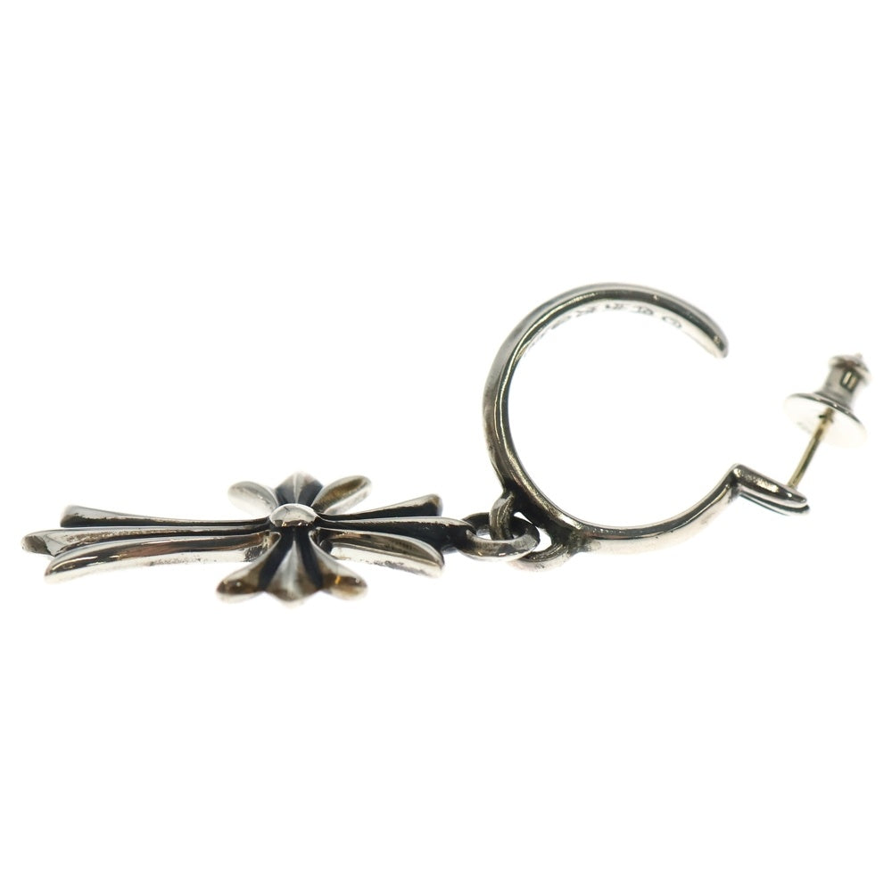CHROME HEARTS(クロムハーツ) TINY CH CROSS タイニーCHクロス フープピアス シルバー BCA115