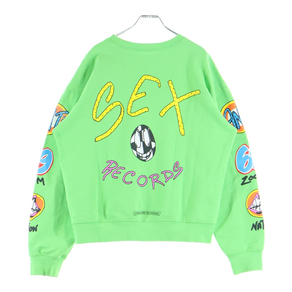 CHROME HEARTS(クロムハーツ) 21AW ×MATTY BOY PPO SEXRCD GRN SWTSHRT