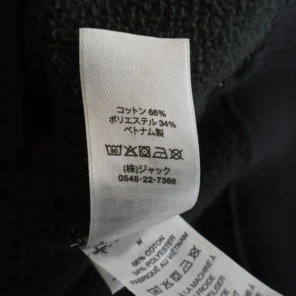 STUSSY(ステューシー) RELAXED CREW SWEAT リラックスクルー ラグランスウェットトレーナー ブラック 118570