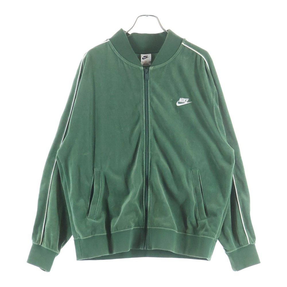 NIKE(ナイキ) CLUB VELOUR JACKET クラブベロアジャケット セットアップ グリーン FB82132-323