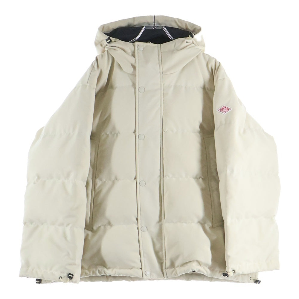 DANTON(ダントン) Down Army Hood Jacket ダウンアーミーフードジャケット FA42-117-02 アイボリー レディース