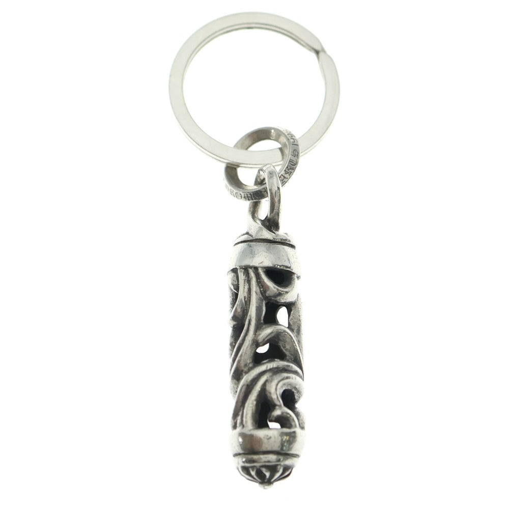CHROME HEARTS(クロムハーツ) ROLLER&No5 DGGR ローラー#5ダガー キーリング ウォレットチェーン シルバー