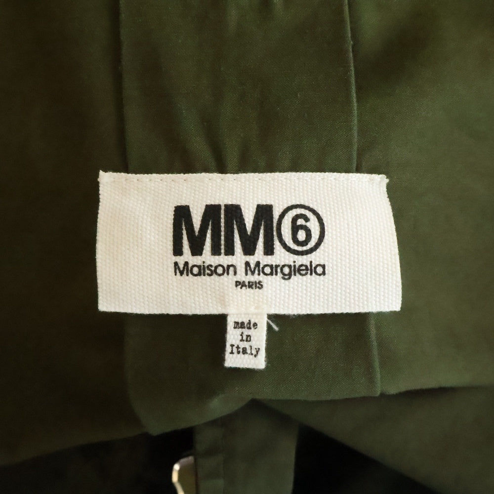 MM6 Maison Margiela(エムエムシックスメゾンマルジェラ) 18AW オーバーサイズ モッズコート カーキ S32AH0030 レディース
