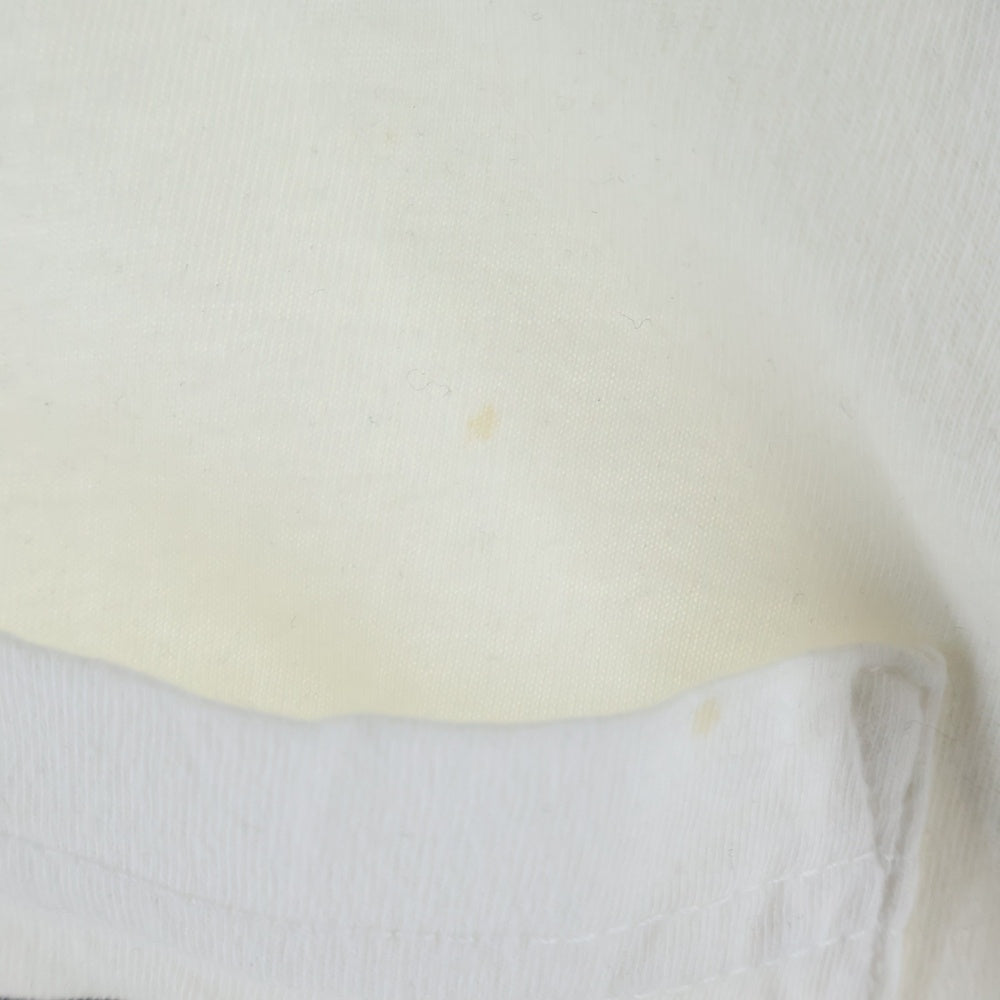 CHROME HEARTS(クロムハーツ) USA Print L/S Tee USAプリント アーチロゴ長袖Tシャツ ホワイト