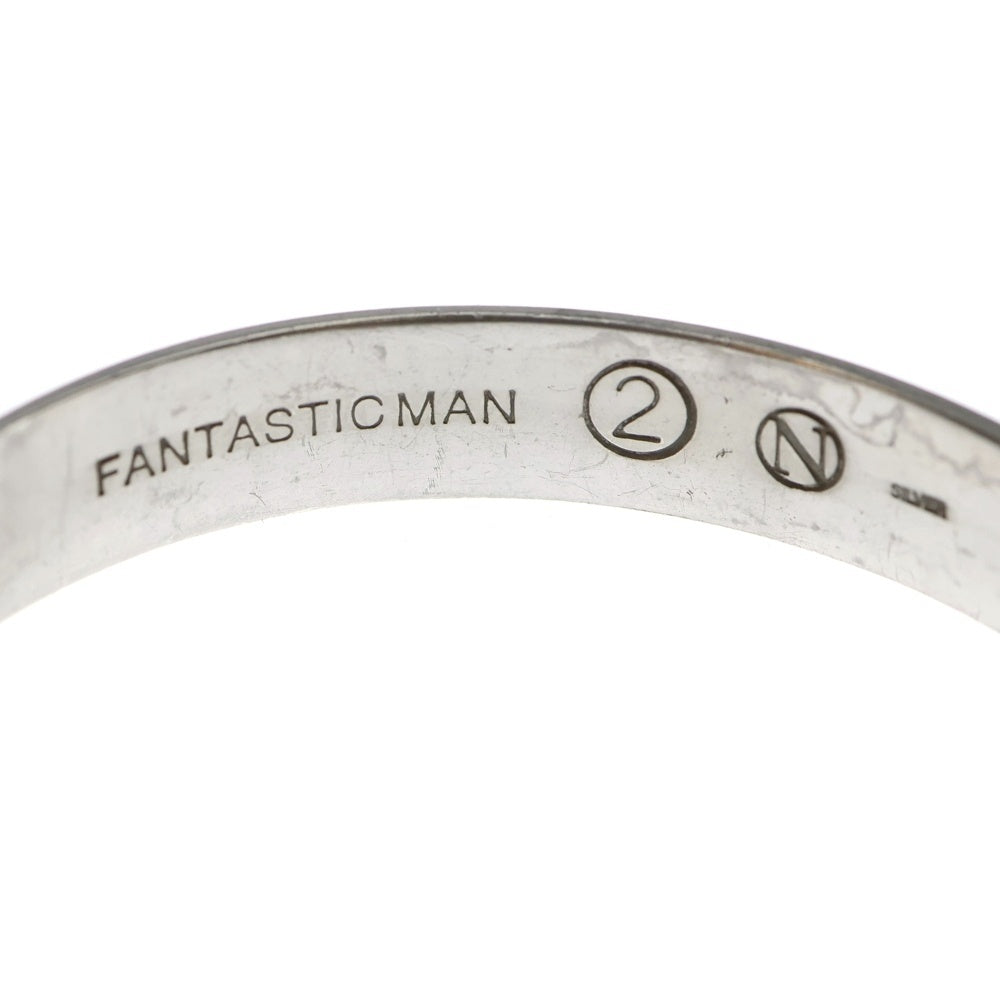 FANTASTIC MAN(ファンタスティックマン) BANGLE 204 バングル204 プレーン シルバー