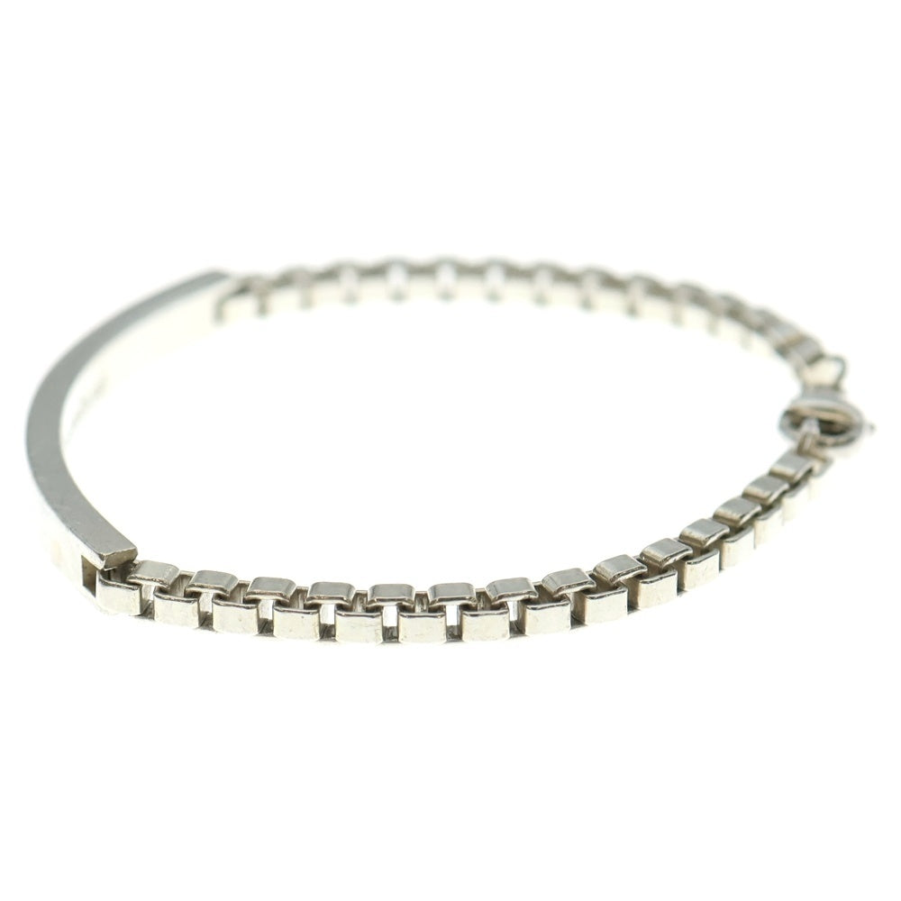 TIFFANY & Co.(ティファニー) Venetian Link ID Bracelet ベネチアン リンク IDブレスレット シルバー レディース