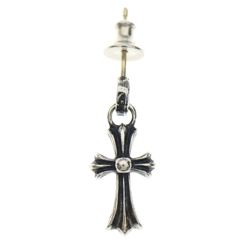 CHROME HEARTS(クロムハーツ) BBY F PPRCHN ベイビーファットクロス ドロップピアス シルバー BCA090