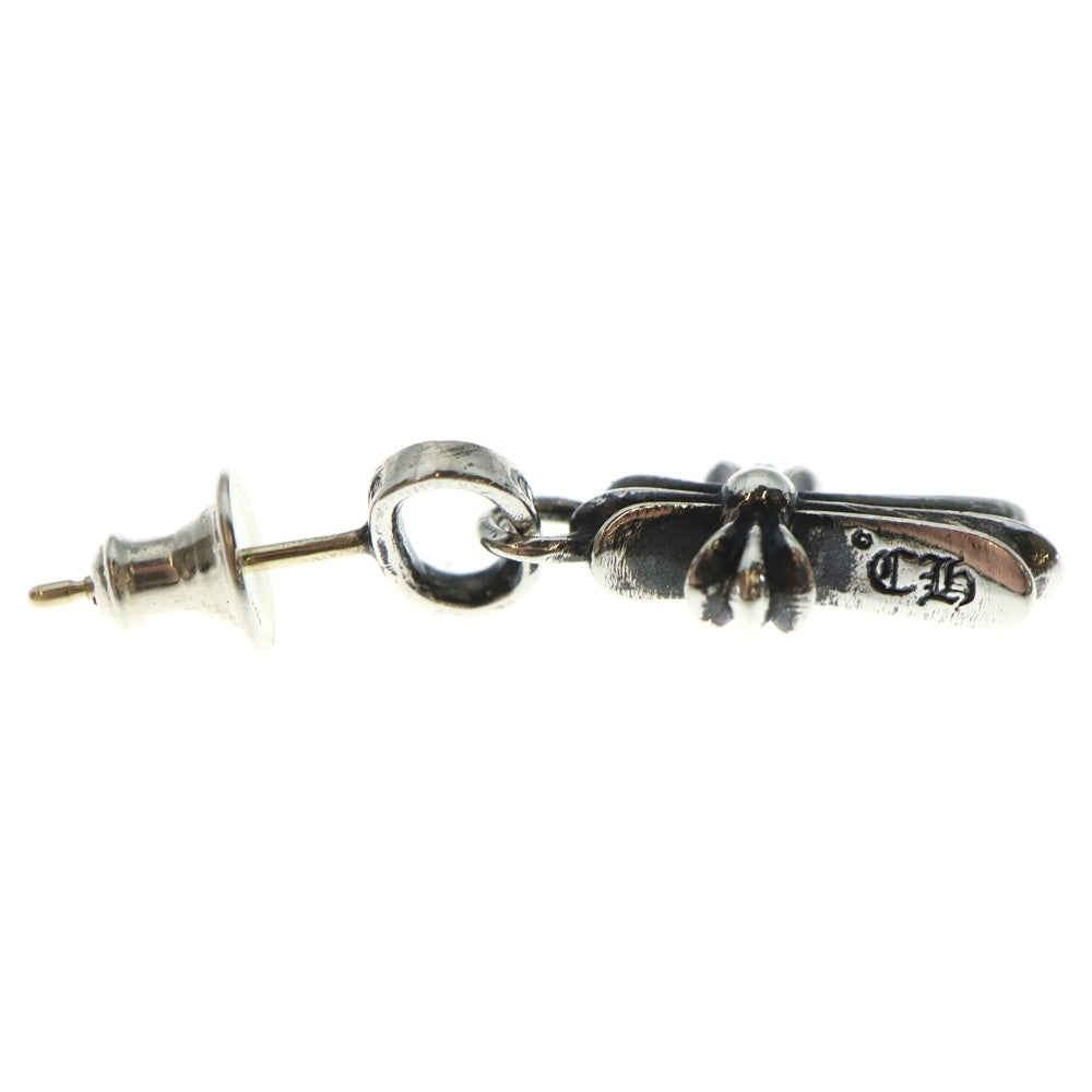CHROME HEARTS(クロムハーツ) BBY F PPRCHN ベイビーファットクロス ドロップピアス シルバー BCA090
