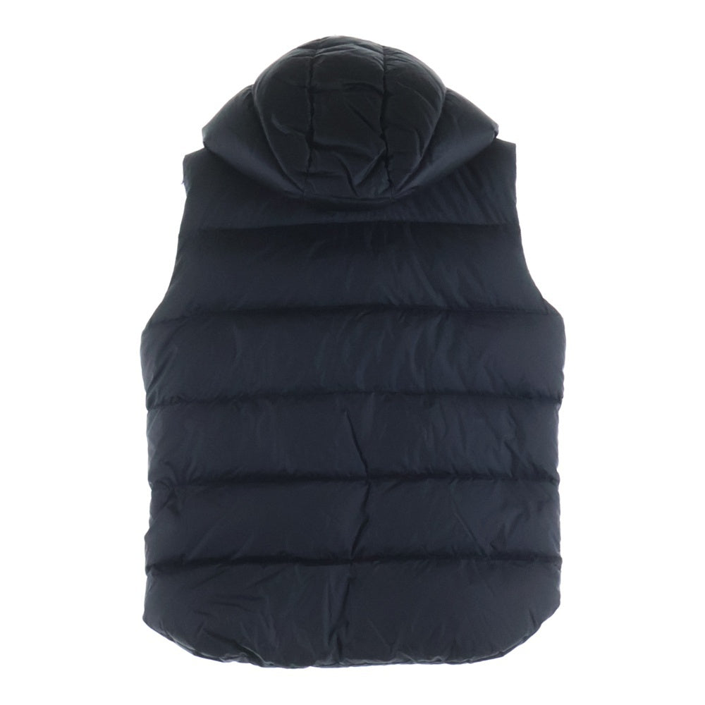 TATRAS(タトラス) POSEIDONE MATTE NYLON DAWN VEST ポセイドーネ マット ナイロン ダウンベスト ブラック MTAT22A4842-D