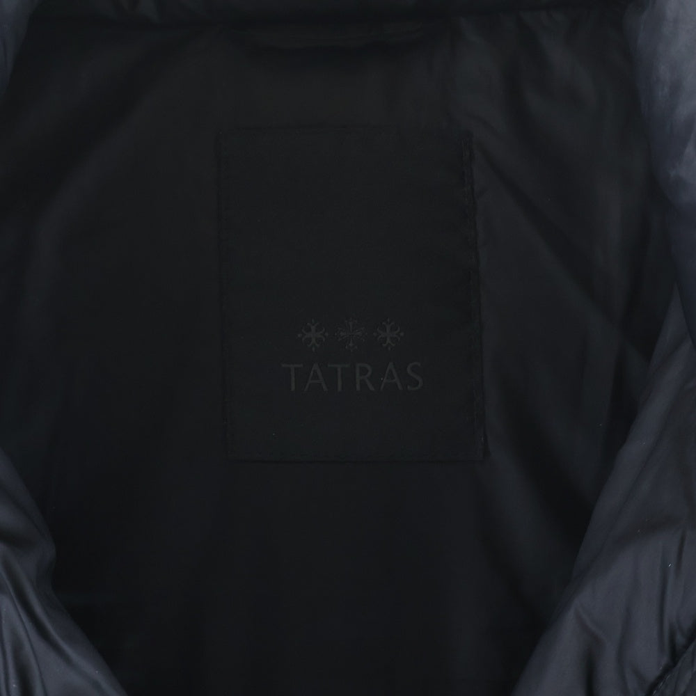 TATRAS(タトラス) POSEIDONE MATTE NYLON DAWN VEST ポセイドーネ マット ナイロン ダウンベスト ブラック MTAT22A4842-D