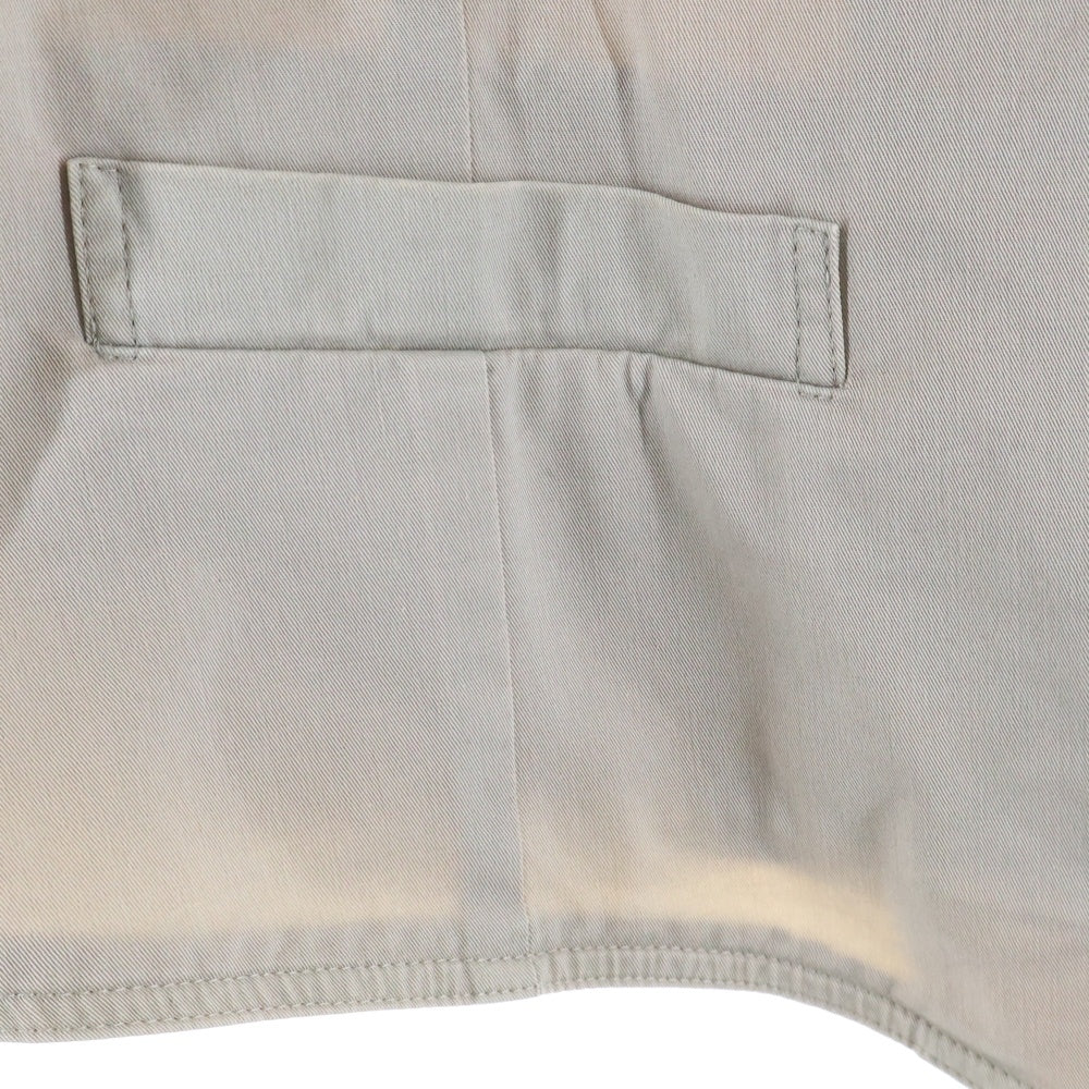 LARDINI(ラルディーニ) ボタン付き ジレベスト 綿 ポリウレタン ベージュ JK77028-72