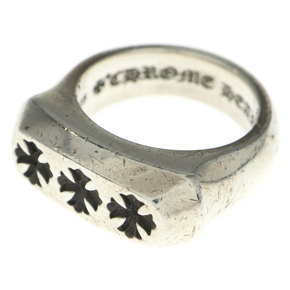CHROME HEARTS(クロムハーツ) LIL PJ 3CH PLUS RING 3CHプラスリング シルバー レディース