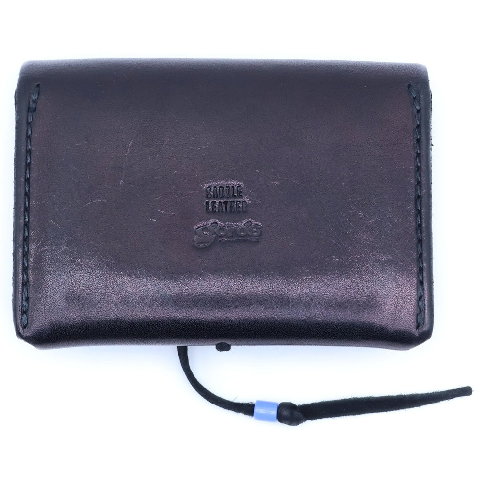 goro's(ゴローズ) 角型 レザーカードケース ブラック