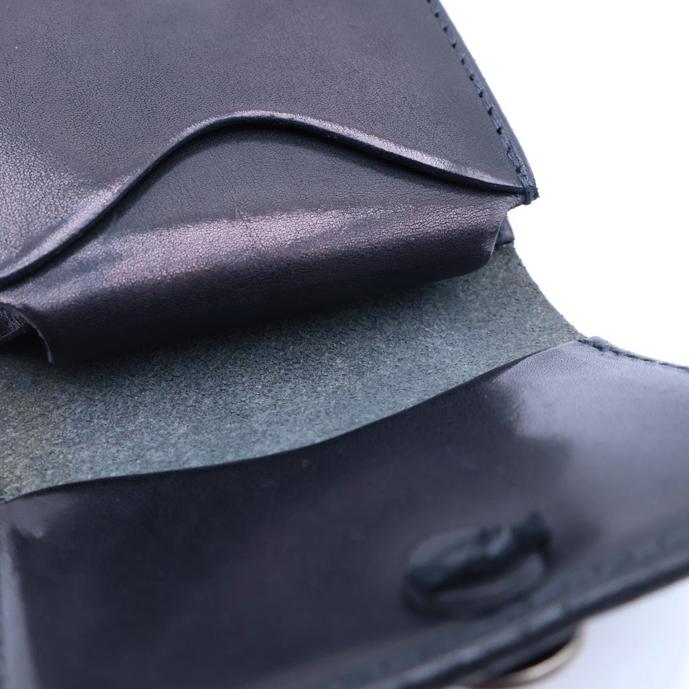 goro's(ゴローズ) 角型 レザーカードケース ブラック