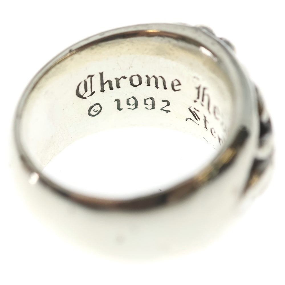 CHROME HEARTS(クロムハーツ) FLRL CRS フローラルクロス リング シルバー BCA346