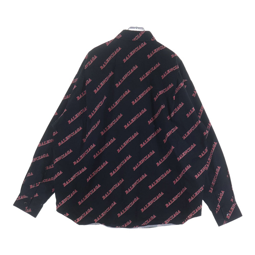 BALENCIAGA(バレンシアガ) 20AW オールオーバー ロゴプリント長袖