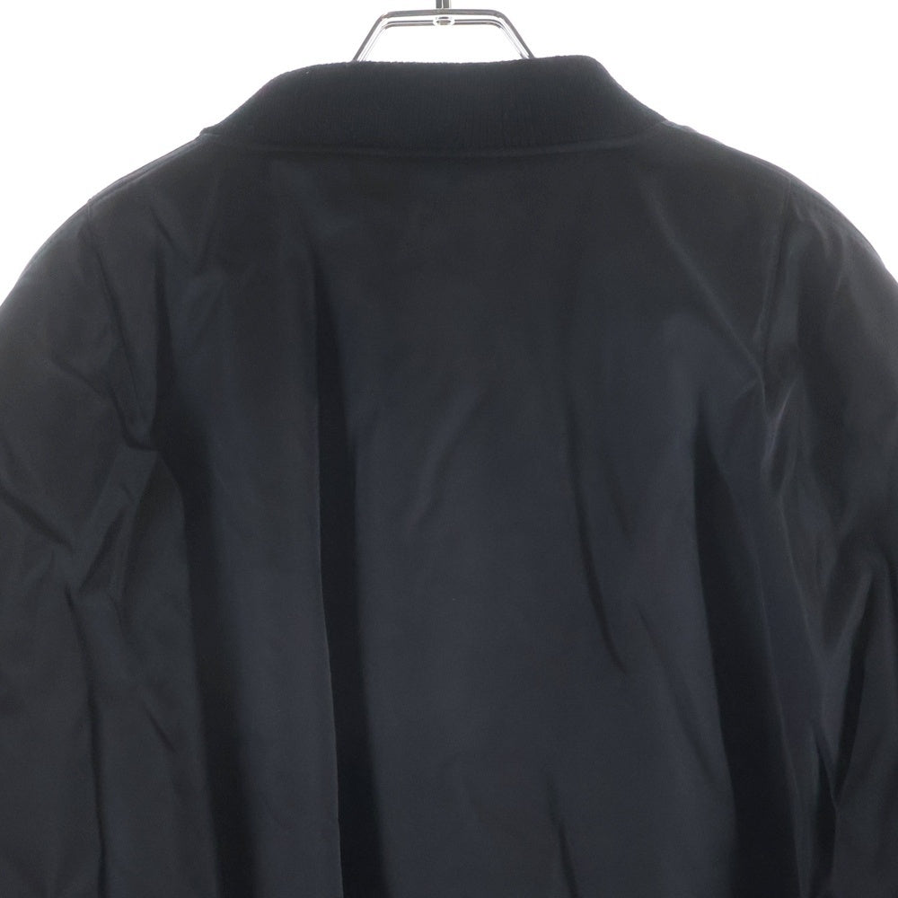 PRADA(プラダ) Re-Nylon トライアングルロゴプレート MA-1 ボンバージャケット SGB903 ブラック