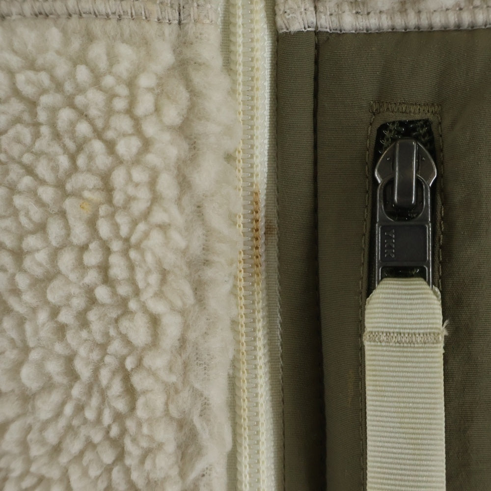PATAGONIA(パタゴニア) 17AW W's CLASSIC RETRO-X VEST クラシック レトロエックス ハイネック ジップアップ ボアベスト ベージュ/カーキ STY23083 レディース