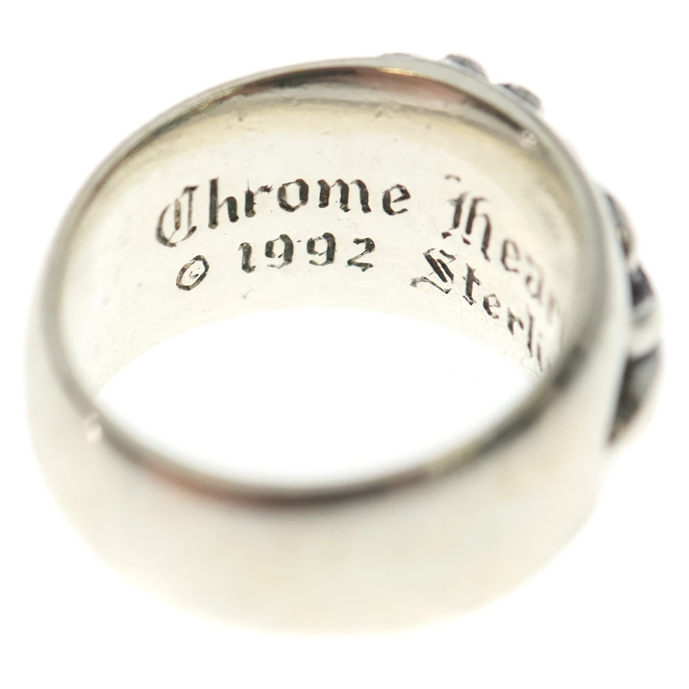 CHROME HEARTS(クロムハーツ) FLRL CRS フローラルクロス リング シルバー BCA346
