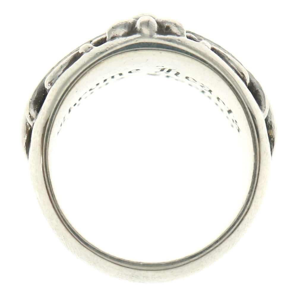 CHROME HEARTS(クロムハーツ) FLRL CRS フローラルクロス リング シルバー BCA346