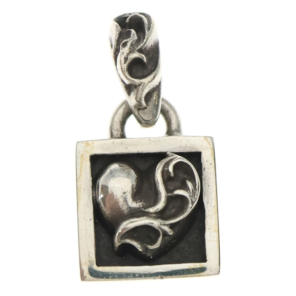 CHROME HEARTS(クロムハーツ) FRAMED HEART フレームドハート チャーム ペンダントトップ シルバー BCA273
