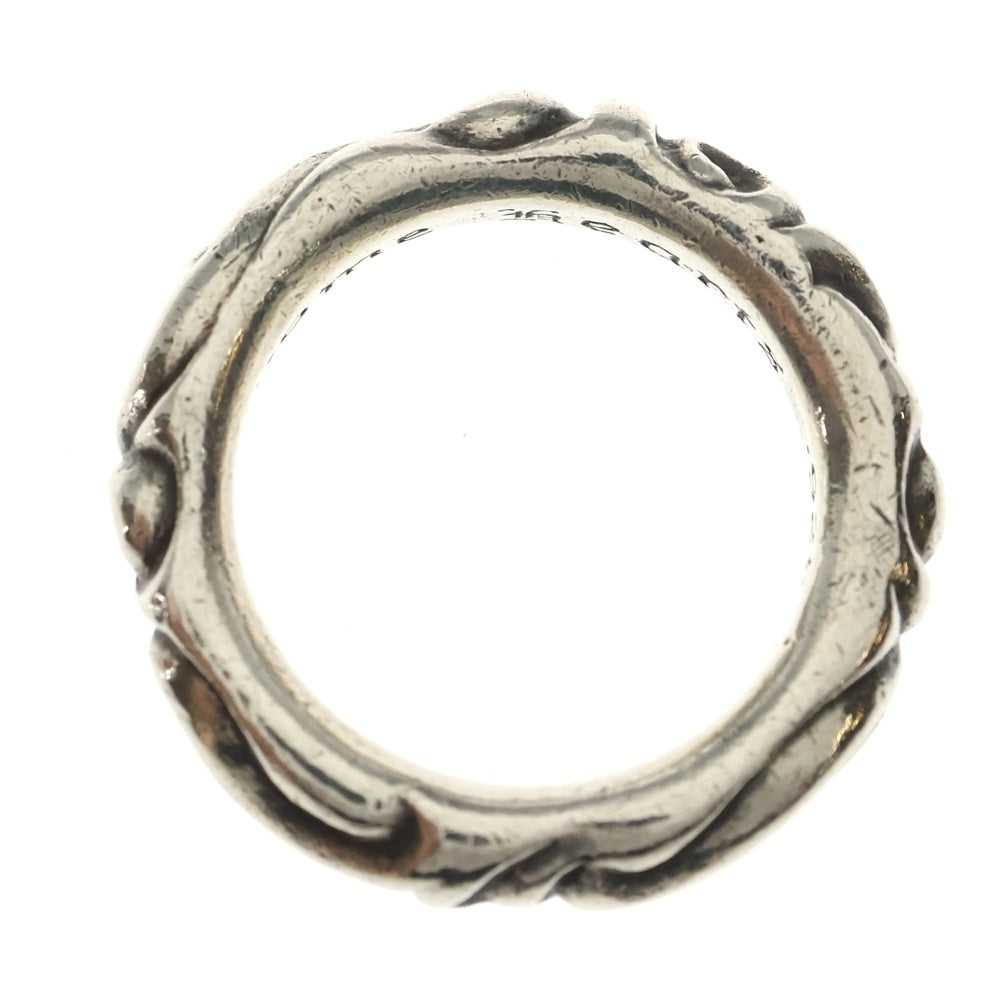 CHROME HEARTS(クロムハーツ) SCRL BAND スクロールバンド リング シルバー BCA351