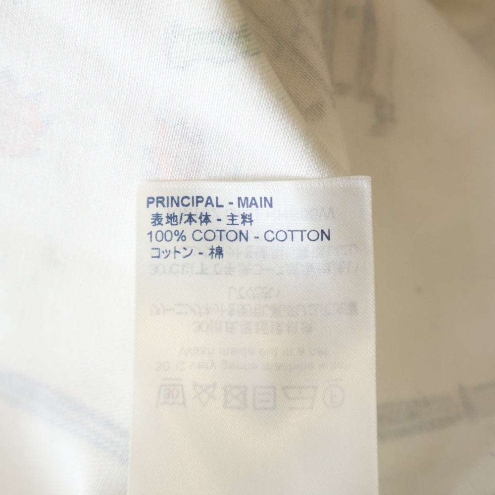 LOUIS VUITTON(ルイヴィトン) 19AW New Walkers DNA Shirt RM192 QKQ HHS66W ニューウォーカーズ DNA 長袖ボタンシャツ ホワイト