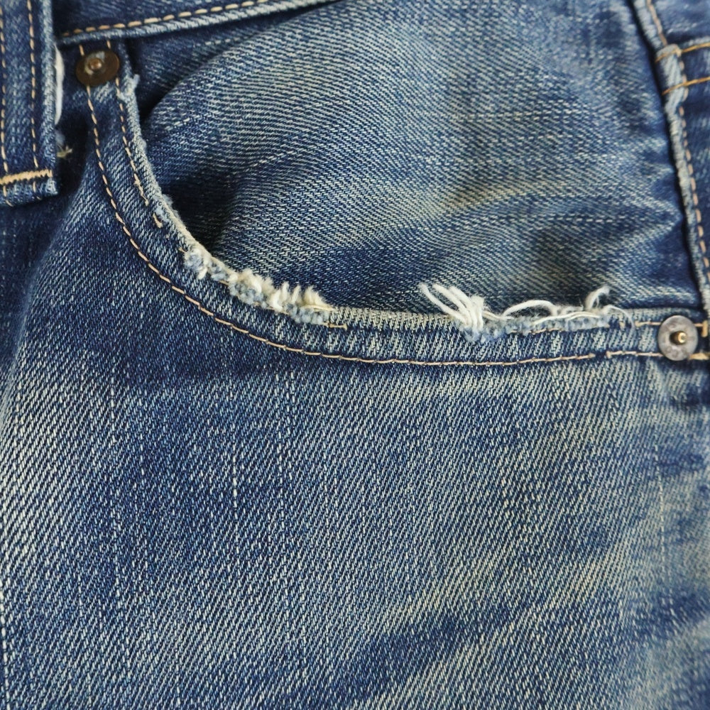 Levi's VINTAGE CLOTHING(リーバイス ビンテージ クロージング) 501XX 復刻 1947年モデル ユーズド加工 デニム インディゴ 47501