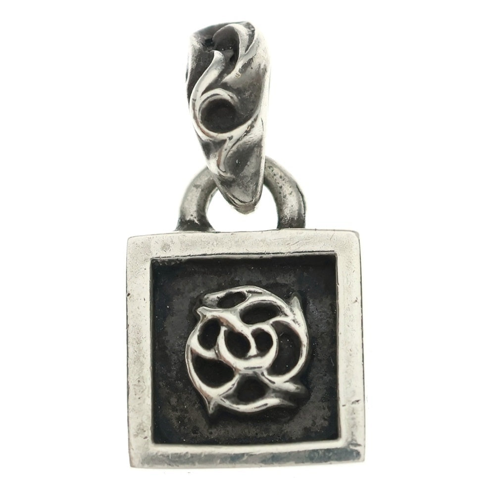 CHROME HEARTS(クロムハーツ) FRAMED FLRL フレームド フローラル チャーム ペンダントトップ シルバー