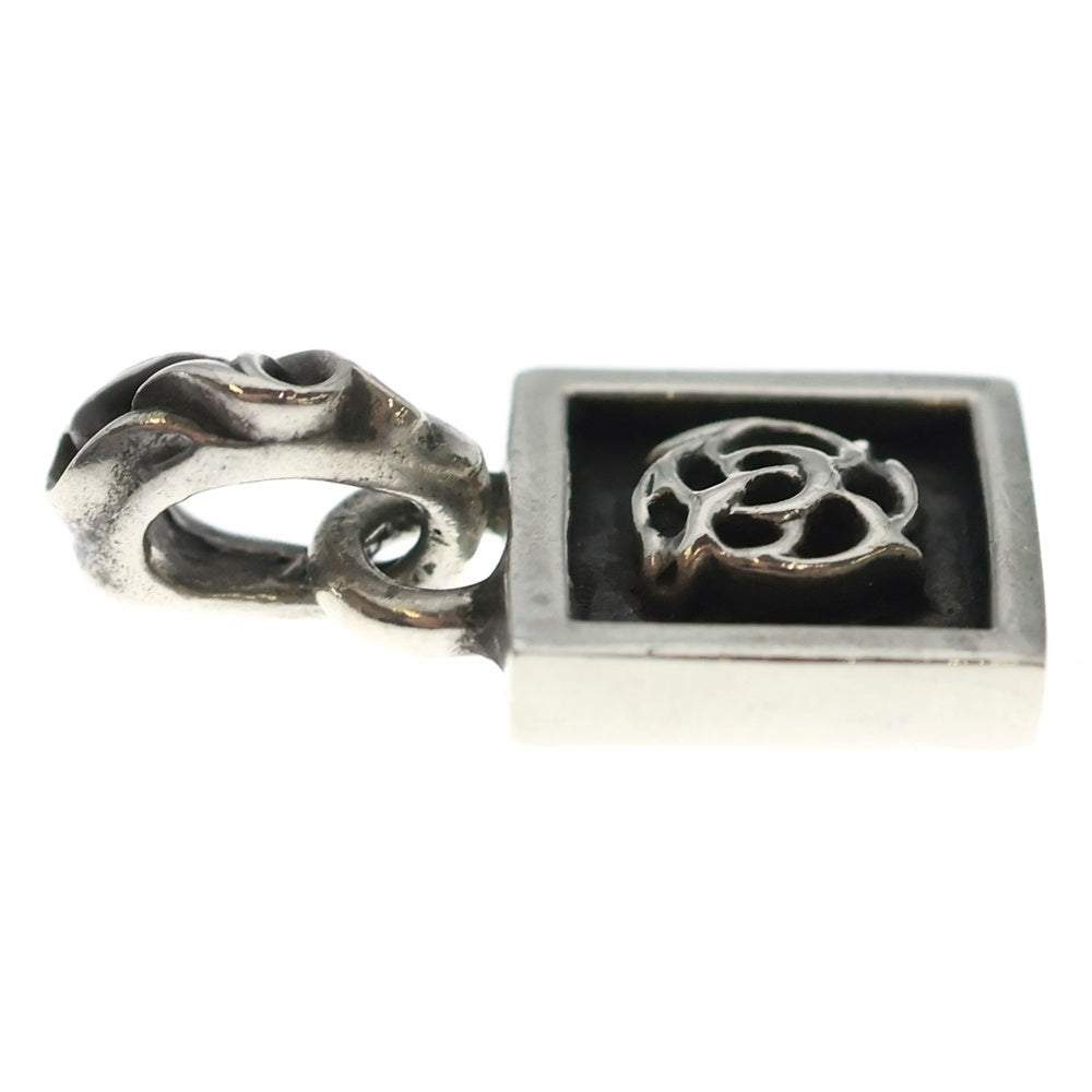 CHROME HEARTS(クロムハーツ) FRAMED FLRL フレームド フローラル チャーム ペンダントトップ シルバー