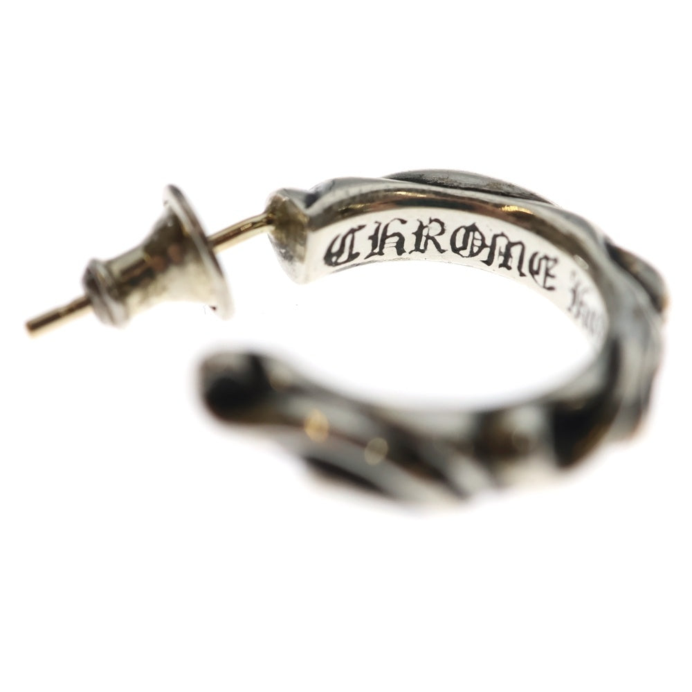 CHROME HEARTS(クロムハーツ) HOOP SCROOL スクロール フープピアス シルバー BCA102