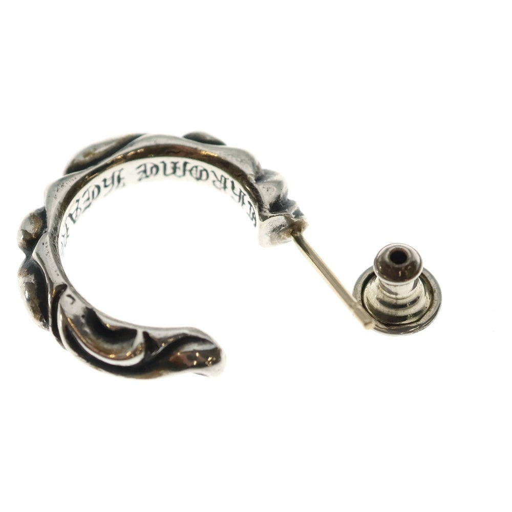 CHROME HEARTS(クロムハーツ) HOOP SCROOL スクロール フープピアス シルバー BCA102