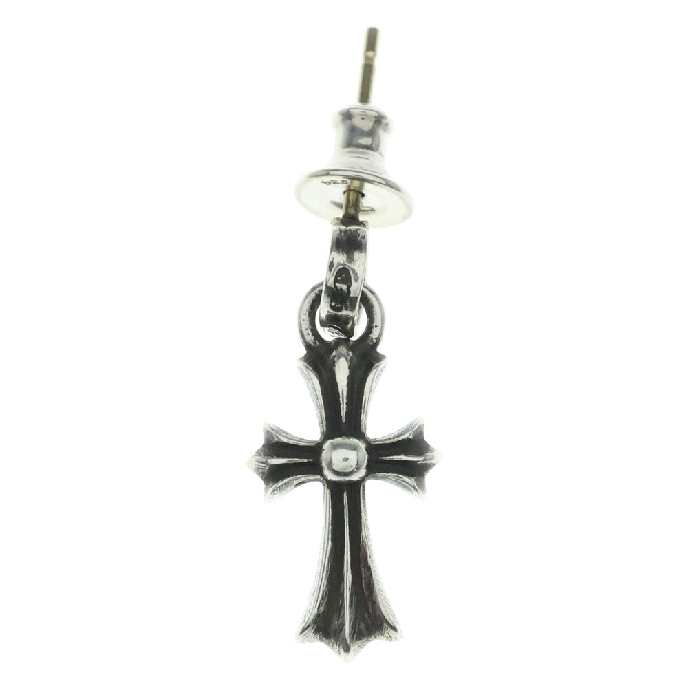 CHROME HEARTS(クロムハーツ) BBY F PPRCHN ベイビーファットクロス ドロップピアス シルバー BCA090
