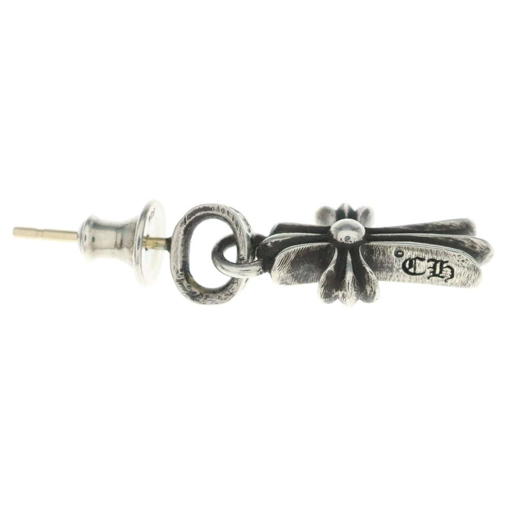 CHROME HEARTS(クロムハーツ) BBY F PPRCHN ベイビーファットクロス ドロップピアス シルバー BCA090