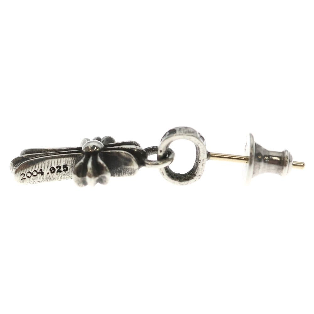 CHROME HEARTS(クロムハーツ) BBY F PPRCHN ベイビーファットクロス ドロップピアス シルバー BCA090