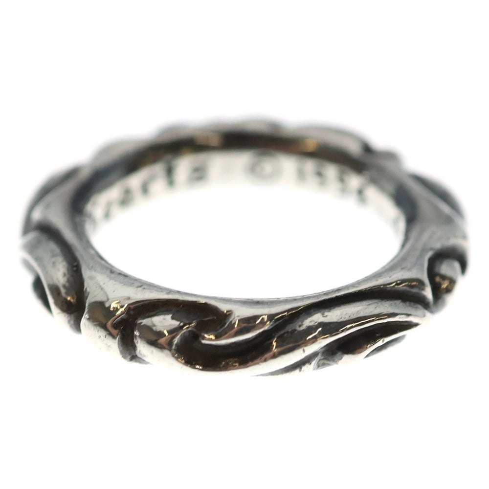 CHROME HEARTS(クロムハーツ) SCRL BAND スクロールバンド リング シルバー BCA351