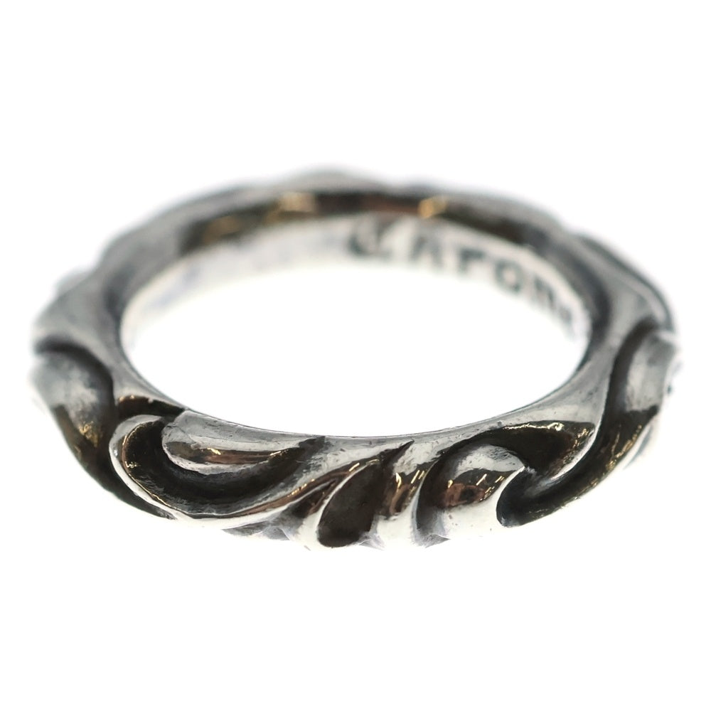 CHROME HEARTS(クロムハーツ) SCRL BAND スクロールバンド リング シルバー BCA351