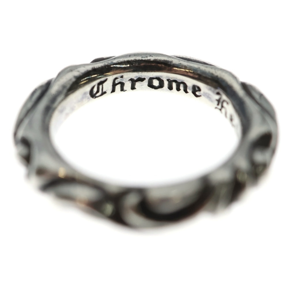 CHROME HEARTS(クロムハーツ) SCRL BAND スクロールバンド リング シルバー BCA351