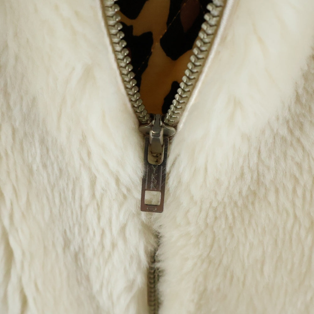 WACKO MARIA(ワコマリア) 21AW FUR ZIP JACKET ファージップジャケット ホワイト