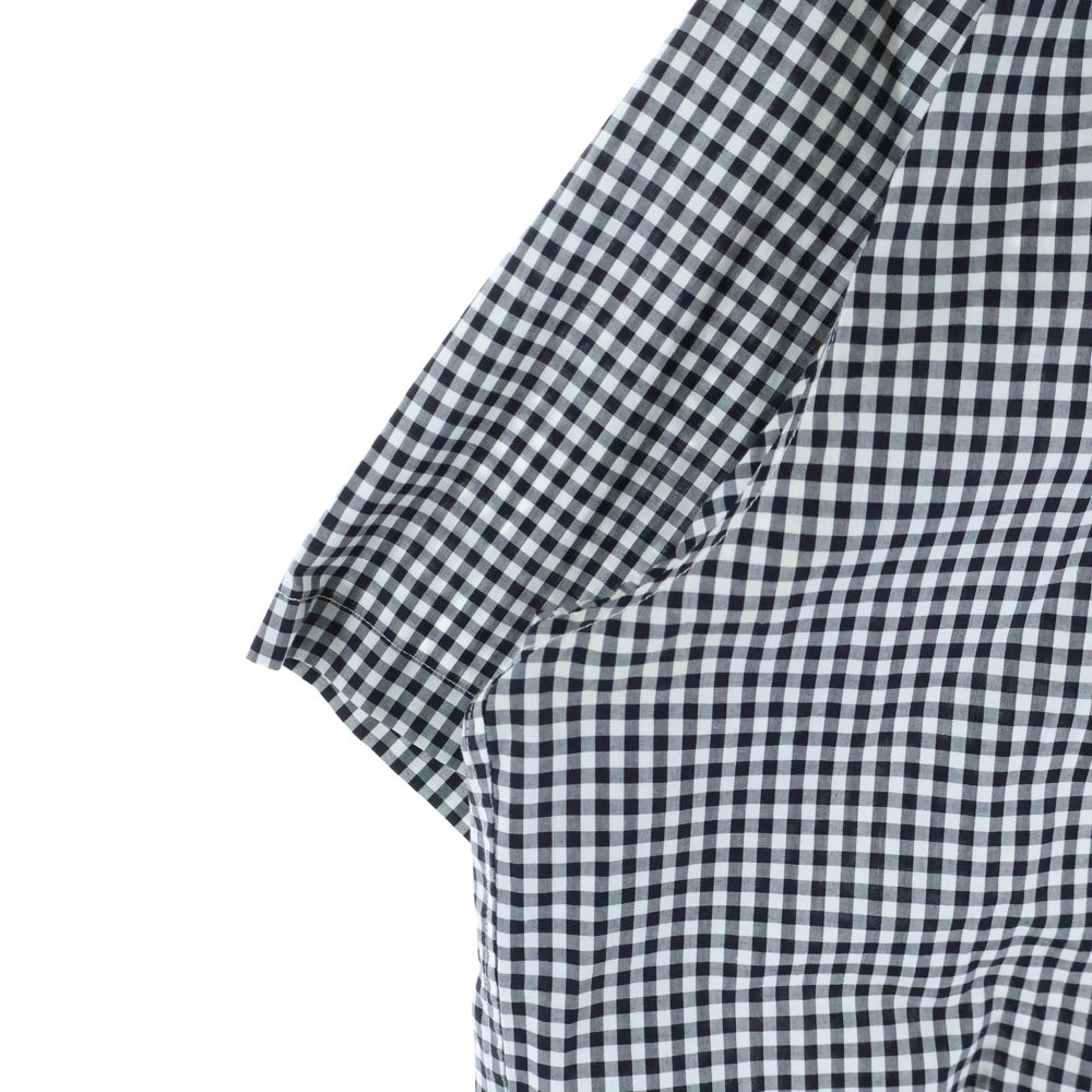 WACKO MARIA(ワコマリア) ×THOMAS MASON トーマスメイソン オープンカラーシャツ 半袖シャツ ブラック