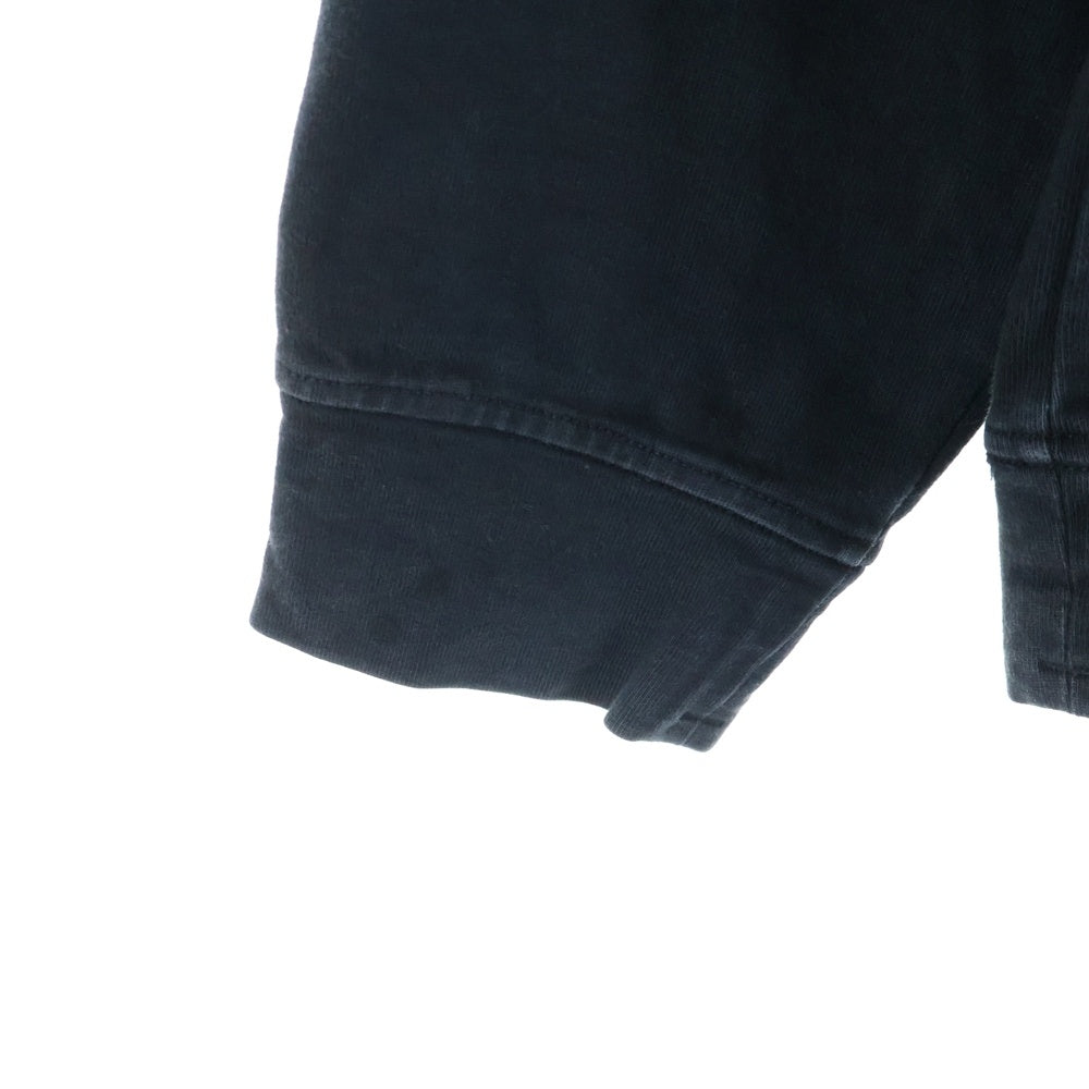 STONE ISLAND(ストーンアイランド) コンパスパッチ クルーネック ロングスリーブカットソー 長袖Tシャツ ブラック 771563750