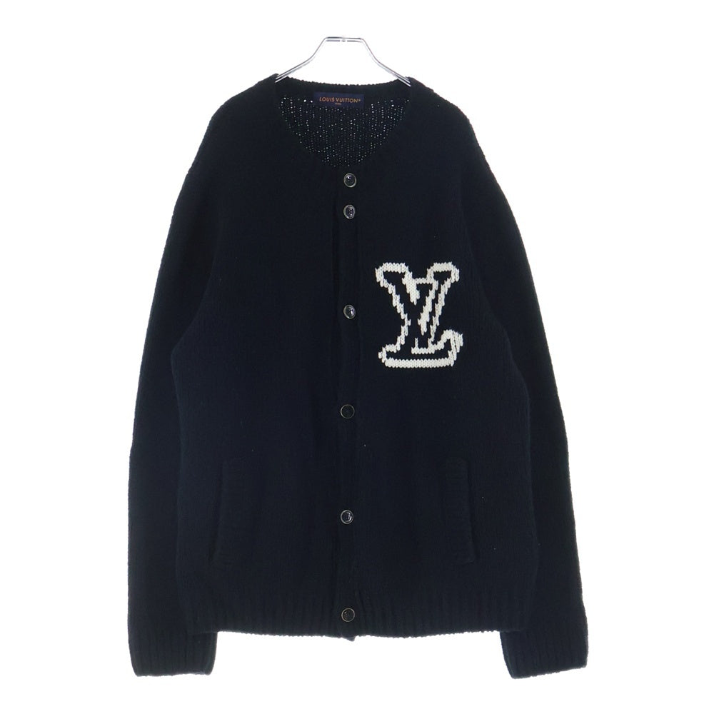LOUIS VUITTON(ルイヴィトン) 26SS チャンキー インターシャ カーディガン RM261MQ QNC HUN44W ブラック