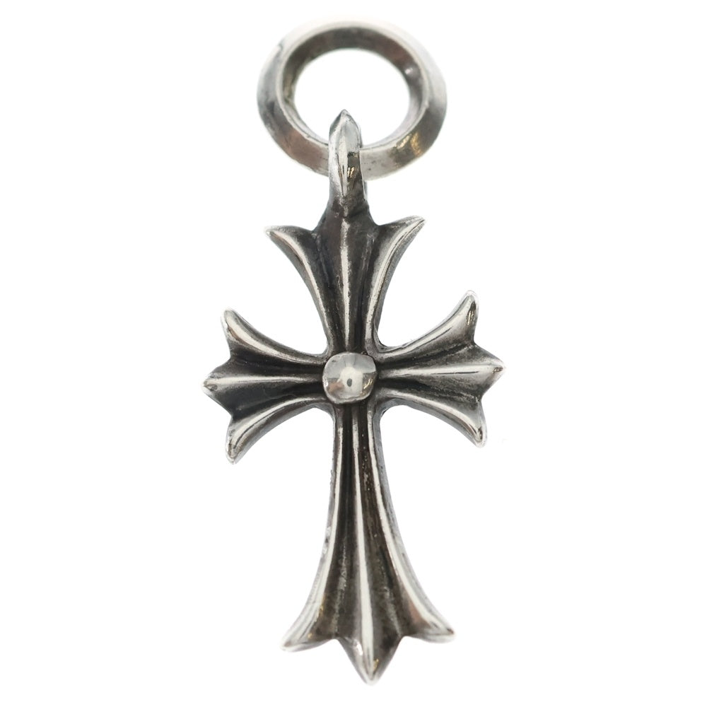 CHROME HEARTS(クロムハーツ) TINY CH CROSS タイニーCHクロス チャーム ネックレストップ シルバー BCA382