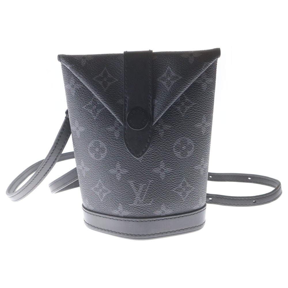 LOUIS VUITTON(ルイヴィトン) エンベロップ・ポーチ モノグラム・エクリプス ショルダーバッグ M11613 ブラック レディース