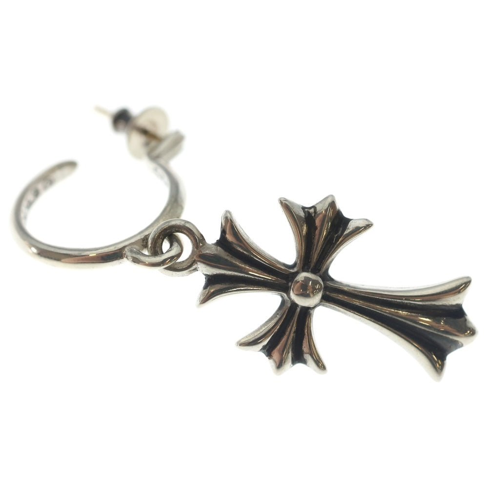 CHROME HEARTS(クロムハーツ) TINY CH CROSS タイニーCHクロス フープピアス シルバー BCA115