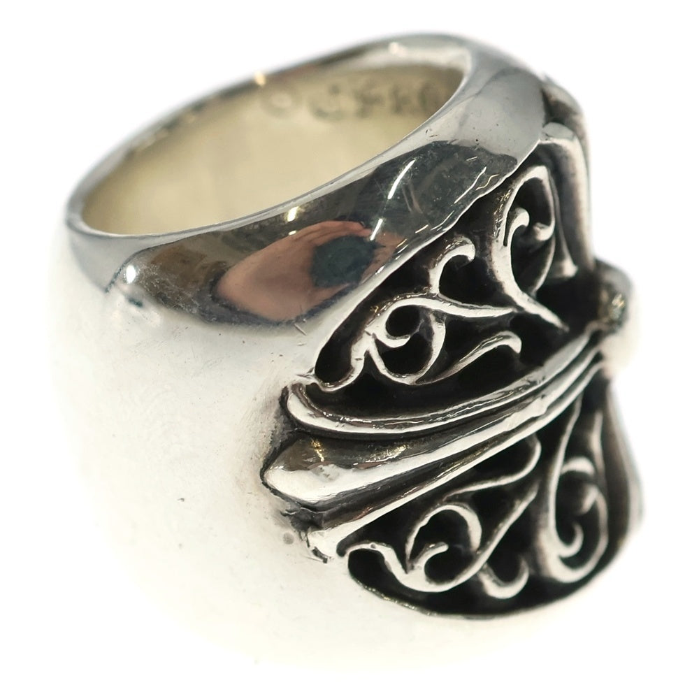 CHROME HEARTS(クロムハーツ) CLASSIC OVAL クラシックオーバルクロス リング シルバー BCA340