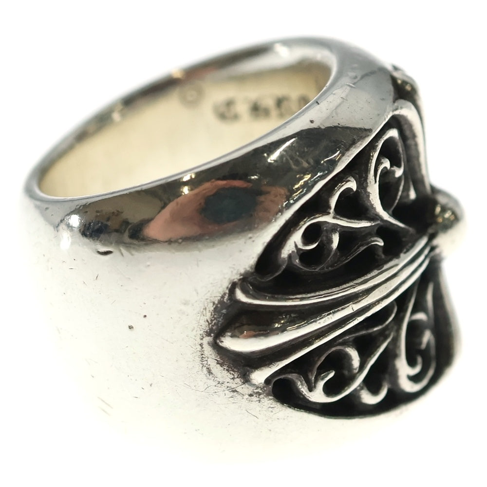 CHROME HEARTS(クロムハーツ) CLASSIC OVAL クラシックオーバルクロス リング シルバー BCA340